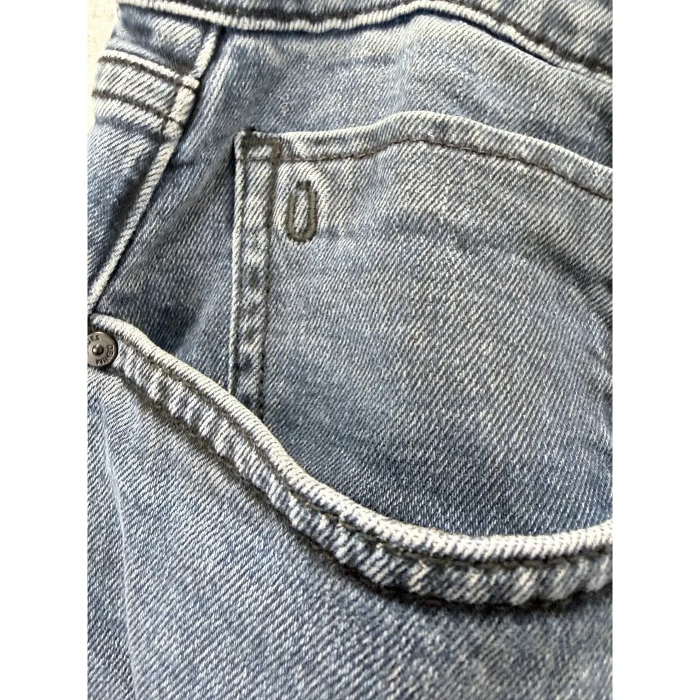 Rudes‎ Denim Los Angeles Straight Leg Jeans Medium Wash Button Fly Size 32 USA